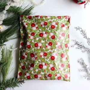 25 Designer Christmas Poly Mailers 10x13